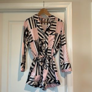 EUC Victoria’s Secret long sleeve romper